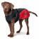 Hunter пальто для собак Uppsala Allrounder 60 (шея:58-70 / грудина:81-100см), полиэстер, антрацит / красный