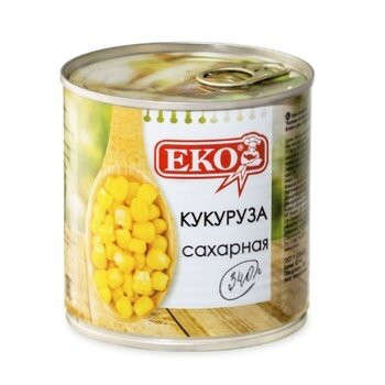 Кукуруза Эко 340 гр (упаковка 12 шт)