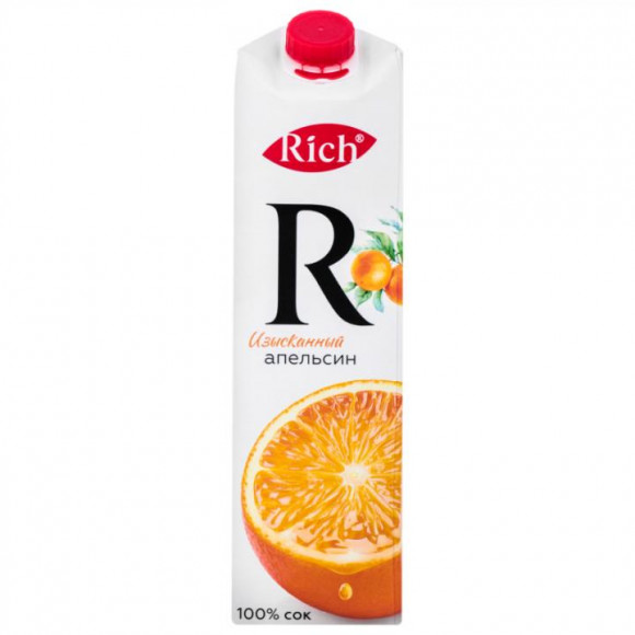 Сок Рич апельсин 1л (упаковка 12 шт)