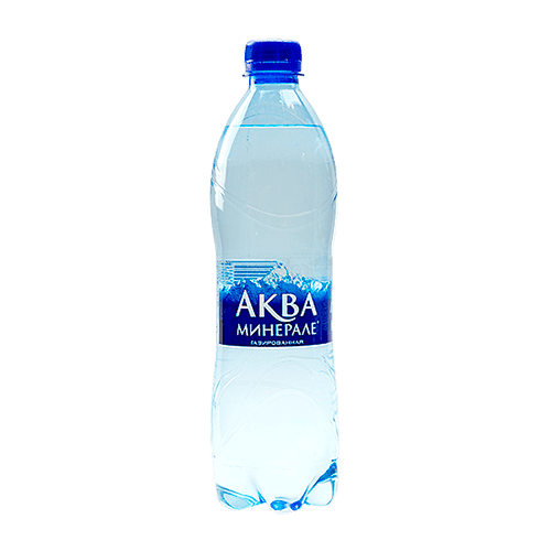 Вода Aqua Minerale газированная 0,6л (упаковка 12 шт)