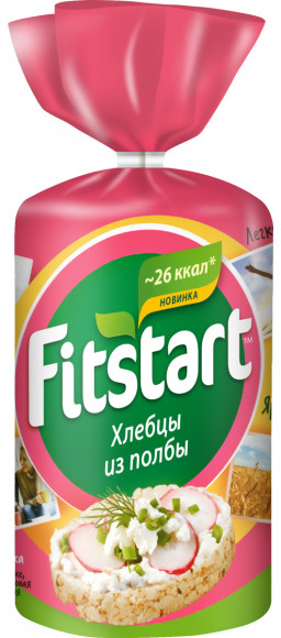 Хлебцы Fitstart из полбы 80 гр (упаковка 12 шт)