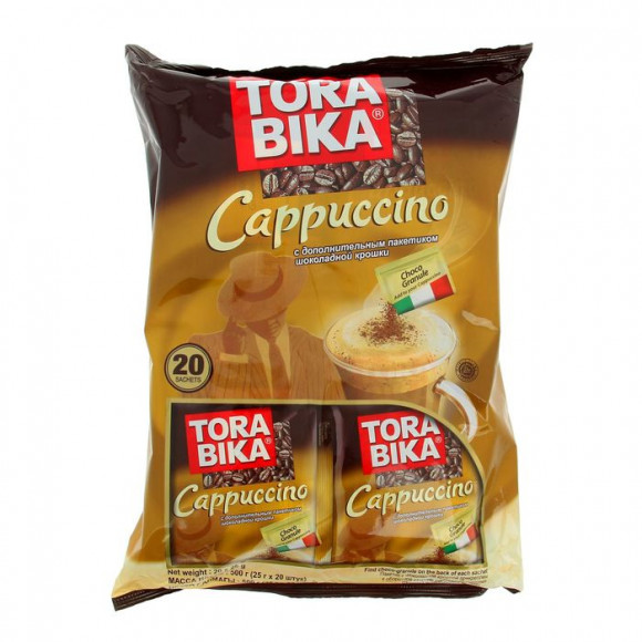 Капучино Торабика 25 гр (упаковка 240 шт)