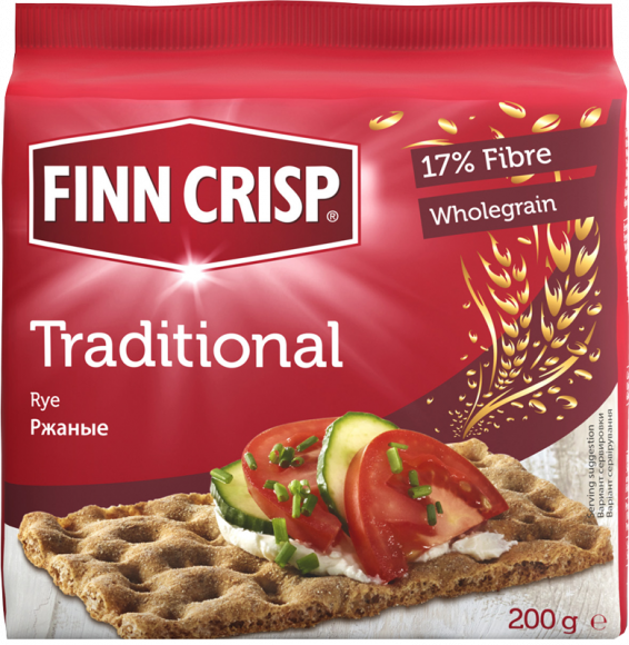 Хлебцы FINN CRISP традиционные 200 гр (упаковка 12 шт)