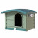 BAMA PET будка для собак BUNGALOW L 101х94х77h см, пластик, зеленая