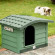 BAMA PET будка для собак BUNGALOW L 101х94х77h см, пластик, зеленая