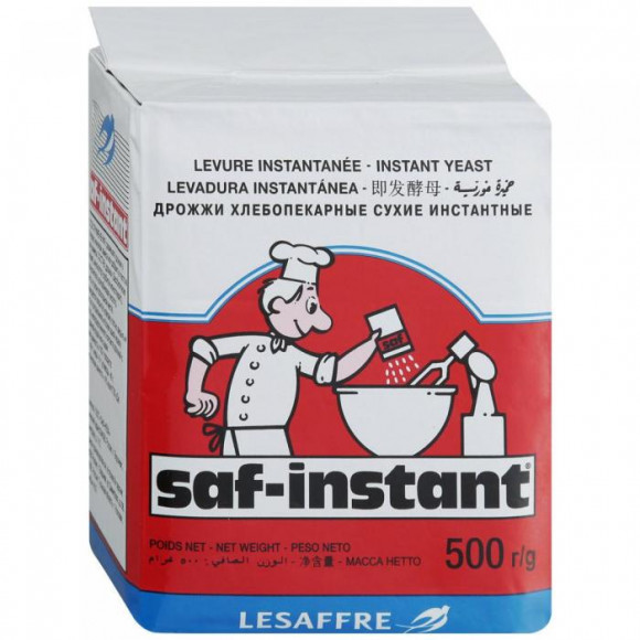 Дрожжи сухие Saf-Instant 500 гр (Франция) (упаковка 20 шт)