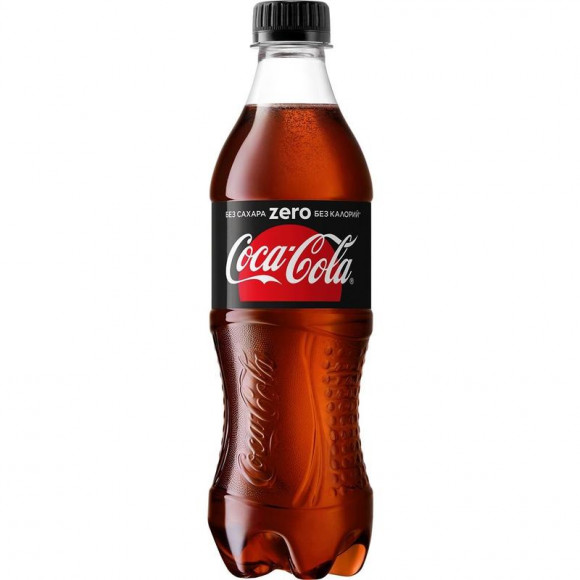 Кока-Кола зеро 0,5л (упаковка 24 шт)