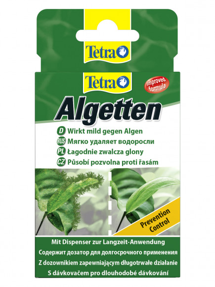Tetra Algetten профилактическое средство против водорослей 12 таб.