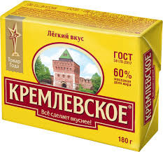 Масло Кремлевское спред 72,5% 180 гр (упаковка 20 шт)