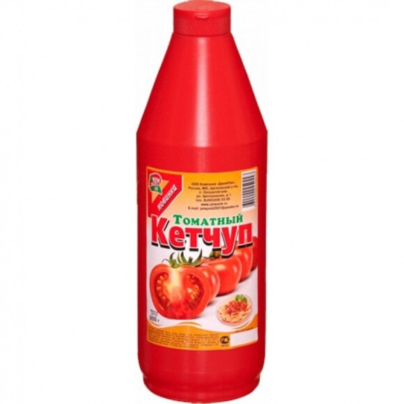 Кетчуп Джем Пак томатный 900 гр (упаковка 12 шт)