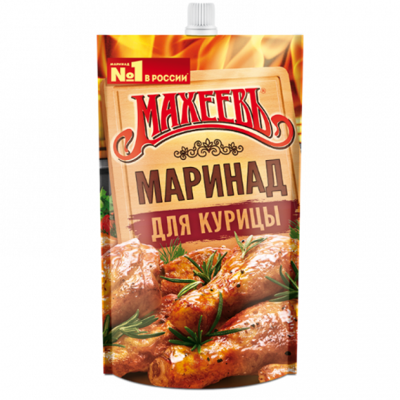 Маринад для курицы горчичный дозатором Махеевъ 300 гр (упаковка 16 шт)