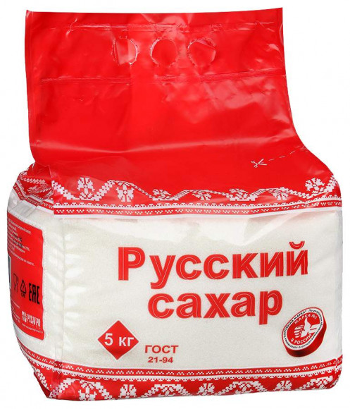 Сахар песок(168) (Русский) 5 кг ГОСТ (168)