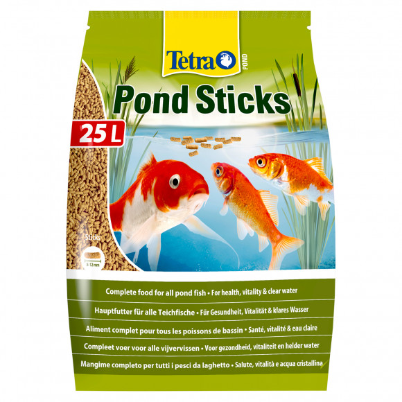 Tetra Pond Sticks корм для прудовых рыб в палочках 25 л
