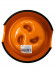 SuperDesign миска меламиновая для медленного поедания 140 мл, оранжевая