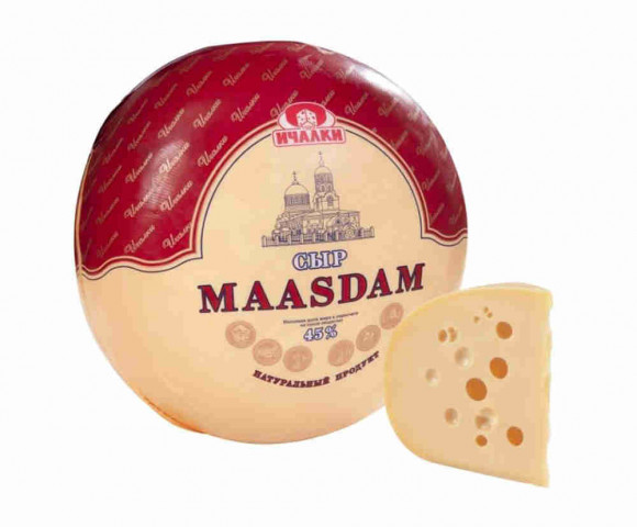 Сыр Маасдам Ичалки 45%, кг