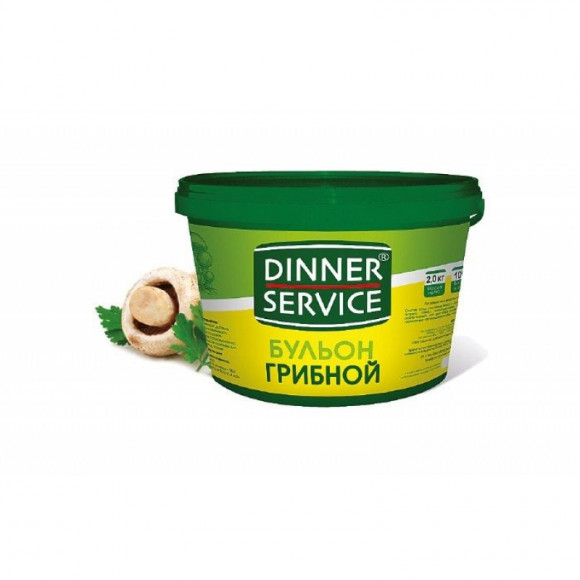 Бульон Dinner грибной 2 кг (упаковка 4 шт)