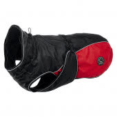 Hunter пальто для собак Uppsala Allrounder 60 (шея:58-70 / грудина:81-100см), полиэстер, антрацит / красный