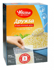 Крупа рис и пшено (Дружба) Увелка упаковка 6 шт (5 пакетиков 80 гр) Крупа рис и пшено (Дружба) Увелка упаковка 6 шт (5 пакетиков 80 гр)