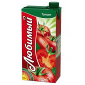 Сок Любимый томат с солью 1,93 л (упаковка 6 шт) Сок Любимый томат с солью 1,93 л (упаковка 6 шт)