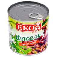 Фасоль красная в собственном соку №46 Эко 400 гр (упаковка 12 шт)