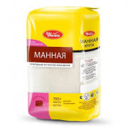 Крупа Увелка отборная манная 700 гр (упаковка 6 шт)