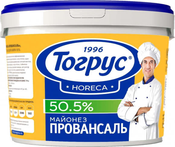 Майонез Провансаль Тогрус 50,5% Ведро 10 кг