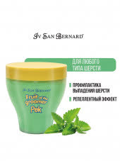 ISB Fruit of the Groomer Mint Восстанавливающая маска для любого типа шерсти с витамином В6 250 мл ISB Fruit of the Groomer Mint Восстанавливающая маска для любого типа шерсти с витамином В6 250 мл