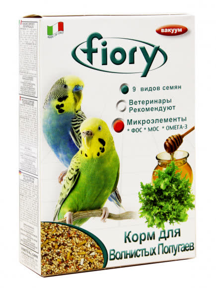 FIORY корм для волнистых попугаев Pappagallini 400 г