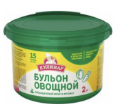 Бульон Кулинар овощной 2 кг (упаковка 3 шт)