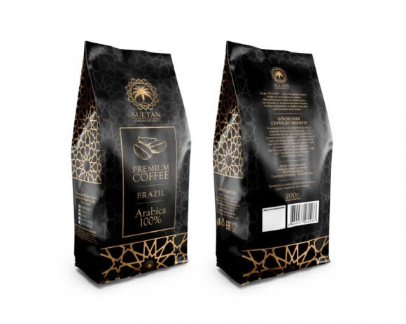 Зерновой кофе арабика Бразилия 200 гр (упаковка 24 шт) Зерновой кофе арабика Бразилия 200 гр (упаковка 24 шт)