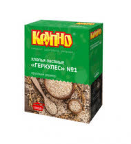 Хлопья овсяные геркулес Крупно 400 гр (упаковка 21 шт)