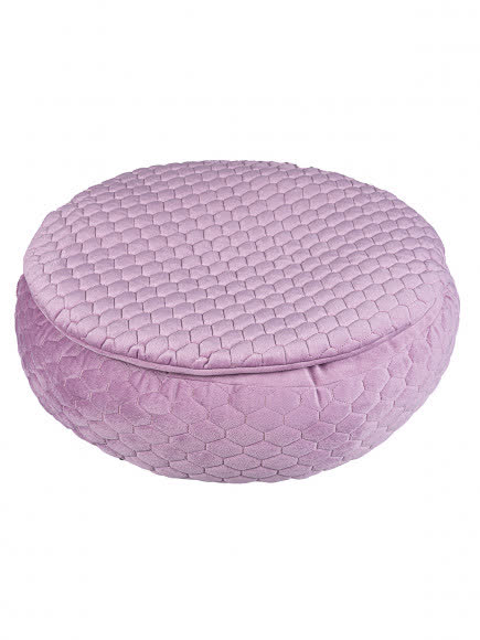 XODY пуфик Комфорт №1 50х50 см, флок, сиреневый