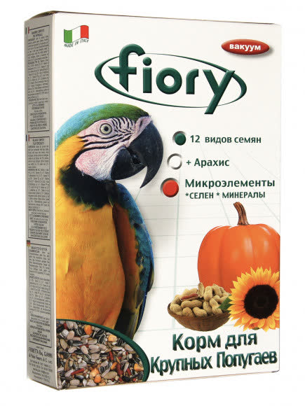 FIORY корм для крупных попугаев Pappagalli 700 г
