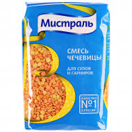 Чечевица красная Мистраль для супов и гарниров 450 гр (упаковка 12 шт) Чечевица красная Мистраль для супов и гарниров 450 гр (упаковка 12 шт)