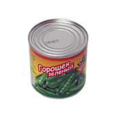 Горошек зеленый Добрый Садовник 400 гр (упаковка 12 шт) Горошек зеленый Добрый Садовник 400 гр (упаковка 12 шт)