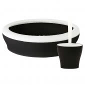 United Pets туалет-лоток "Vicci-Cat" с совком+подставкой в комплекте, 53х40х16/13х10х26 черный United Pets туалет-лоток "Vicci-Cat" с совком+подставкой в комплекте, 53х40х16/13х10х26 черный