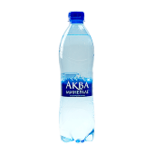 Вода Aqua Minerale газированная 0,6л (упаковка 12 шт)