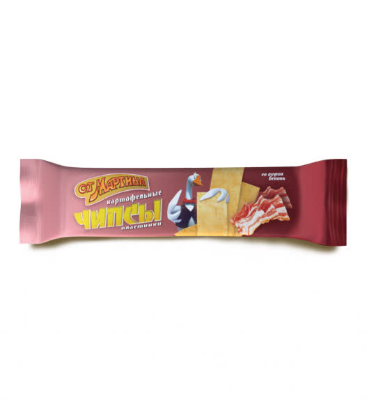 Чипсы От Мартина бекон 50 гр (упаковка 30 шт)