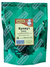 Кунжут черный Натрули 500 гр (упаковка 6 шт)