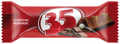 Батончик "35" 20г 1х25х8 с шоколадным вкусом (П-72 Р-6) (упаковка 200 шт)