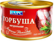 Горбуша натуральная с ключом 24х245гр (БАРС) (100)
