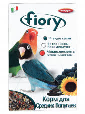 FIORY корм для средних попугаев Parrocchetti African 800 г