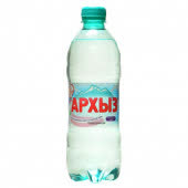 Вода минеральная Архыз газированная 0,5л (упаковка 12 шт)