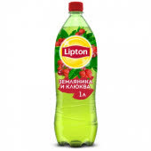 Липтон земляника и клюква 1л (упаковка 12 шт)
