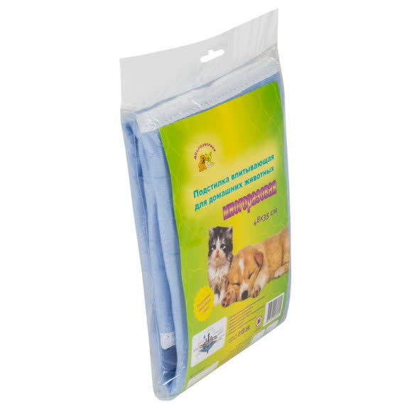 Доброзверики подстилка многоразовая впитывающая для животных 48х35, 1 шт. Доброзверики подстилка многоразовая впитывающая для животных 48х35, 1 шт.