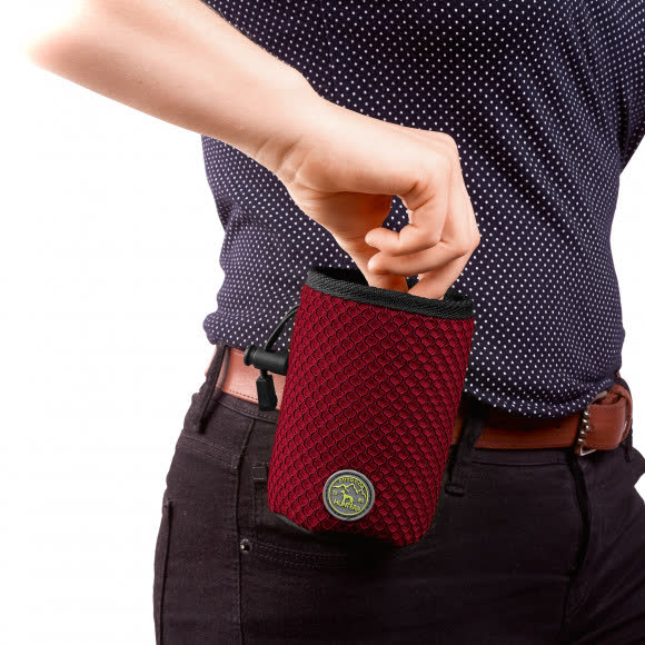 Hunter сумочка для лакомств Hilo Basic 24х13х10h, красная