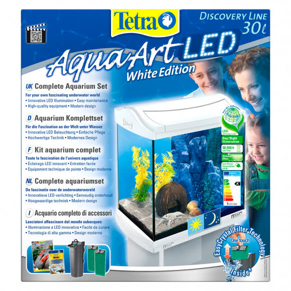 Tetra AA Discovery LED Crayfish аквариум белый 30 л