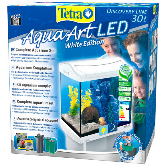 Tetra AA Discovery LED Crayfish аквариум белый 30 л Tetra AA Discovery LED Crayfish аквариум белый 30 л