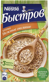 Овсяные хлопья Быстров 350 гр (упаковка 15 шт) Овсяные хлопья Быстров 350 гр (упаковка 15 шт)