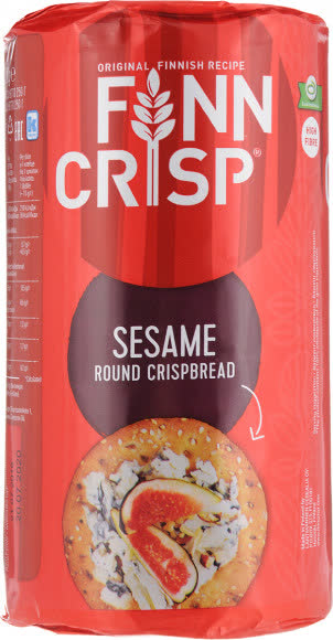 Хлебцы FINN CRISP пшеничные с кунжутом 250 гр (упаковка 12 шт)